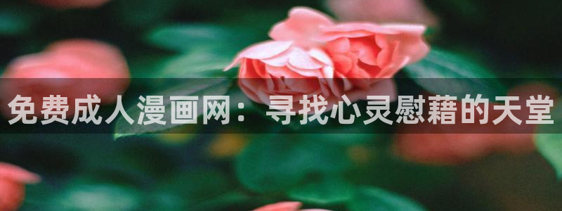 香蕉漫画免费观看入口：免费成人漫画网：寻找心灵慰藉的天堂